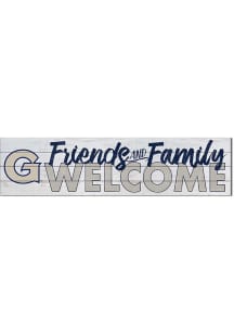 KH Sports Fan Georgetown Hoyas 40x10 Welcome Sign - Blue