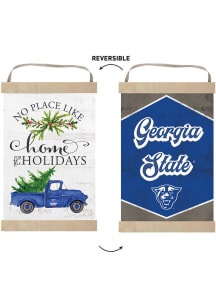 KH Sports Fan Georgia State Panthers Holiday Reversible Banner Sign - White