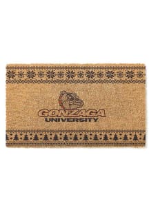 Gonzaga Bulldogs Holiday Logo Door Mat