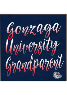 KH Sports Fan Gonzaga Bulldogs 10in x 10in Grandparents Sign - Blue