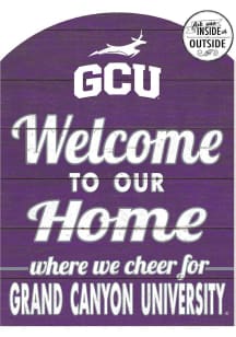 KH Sports Fan Grand Canyon Antelopes 16x22 Indoor Outdoor Marquee Sign - Purple