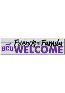 KH Sports Fan Grand Canyon Antelopes 40x10 Welcome Sign - Purple