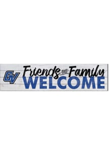 KH Sports Fan Grand Valley State Lakers 40x10 Welcome Sign - Blue