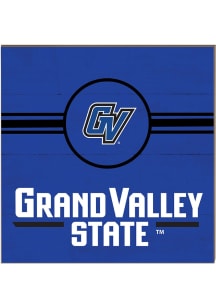 KH Sports Fan Grand Valley State Lakers 10x10 Retro Sign - Blue