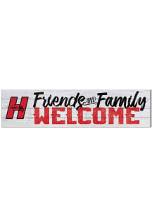 KH Sports Fan Hartford Hawks 40x10 Welcome Sign - Red