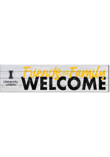 KH Sports Fan Idaho Vandals 40x10 Welcome Sign - Silver