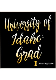 KH Sports Fan Idaho Vandals 10in x 10in Grad Sign - Silver