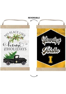 KH Sports Fan Idaho Vandals Holiday Reversible Banner Sign - White