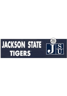 KH Sports Fan Jackson State Tigers 35x10 Indoor Outdoor Colored Logo Sign - Blue