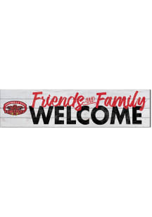 KH Sports Fan Jacksonville State Gamecocks 40x10 Welcome Sign - Red