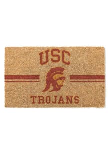 USC Trojans 18x30 Team Logo Door Mat