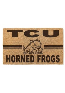 TCU Horned Frogs 18x30 Team Logo Door Mat