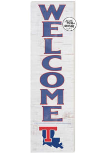 KH Sports Fan Louisiana Tech Bulldogs 10x35 Welcome Sign - White