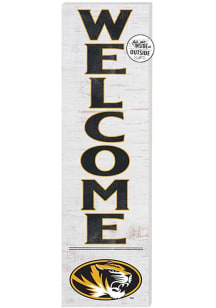 KH Sports Fan Missouri Tigers 10x35 Welcome Sign - White