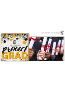 Fort Hays State Tigers Proud Grad Floating Picture Frame - Black