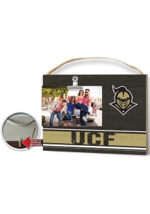 UCF Knights Clip It Colored Logo Photo Picture Frame - Black