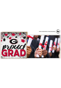 Georgia Bulldogs Proud Grad Floating Picture Frame - Red