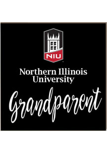 KH Sports Fan Northern Illinois Huskies 10in x 10in Grandparents Sign - Red