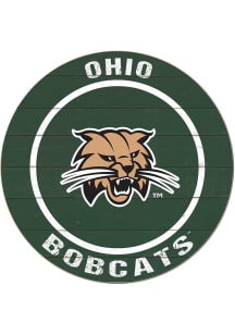 KH Sports Fan Ohio Bobcats 20x20 Colored Circle Sign - Green