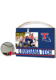 Louisiana Tech Bulldogs Clip It Colored Logo Photo Picture Frame - Red