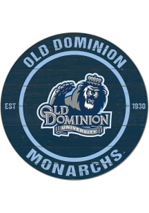 KH Sports Fan Old Dominion Monarchs 20x20 Colored Circle Sign - Blue