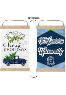 KH Sports Fan Old Dominion Monarchs Holiday Reversible Banner Sign - White