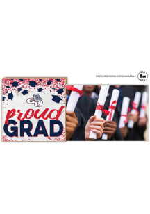 Gonzaga Bulldogs Proud Grad Floating Picture Frame - Blue