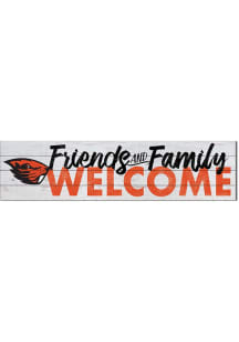 KH Sports Fan Oregon State Beavers 40x10 Welcome Sign - Orange