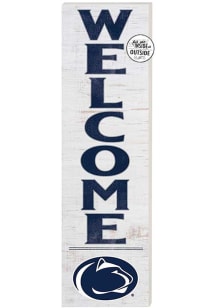 KH Sports Fan Penn State Nittany Lions 10x35 Welcome Sign - White