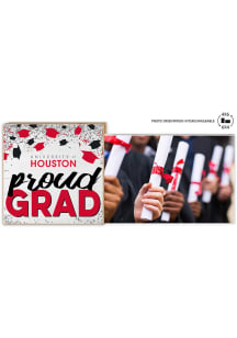 Houston Cougars Proud Grad Floating Picture Frame - Red