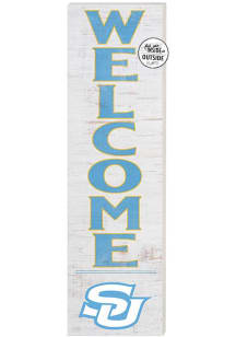 KH Sports Fan Southern University Jaguars 10x35 Welcome Sign - White