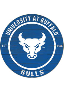 KH Sports Fan Buffalo Bulls 20x20 Colored Circle Sign - Blue