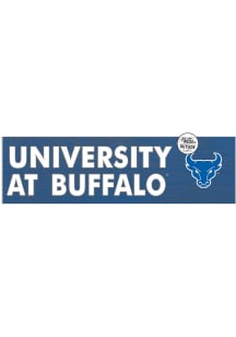 KH Sports Fan Buffalo Bulls 35x10 Indoor Outdoor Colored Logo Sign - Blue