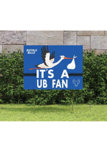 Buffalo Bulls KH Sports Fan 18x24 Stork Yard Sign - Blue