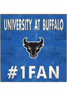 KH Sports Fan Buffalo Bulls 10x10 #1 Fan Sign - Blue