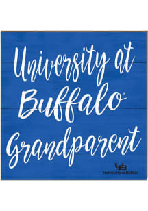 KH Sports Fan Buffalo Bulls 10in x 10in Grandparents Sign - Blue