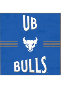 KH Sports Fan Buffalo Bulls 10x10 Retro Sign - Blue