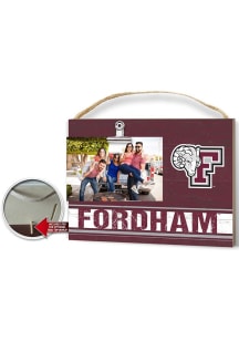 Fordham Rams Clip It Colored Logo Photo Picture Frame - Red