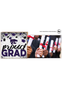 K-State Wildcats Proud Grad Floating Picture Frame - Purple