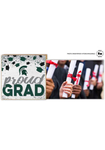 Michigan State Spartans Proud Grad Floating Picture Frame - Green
