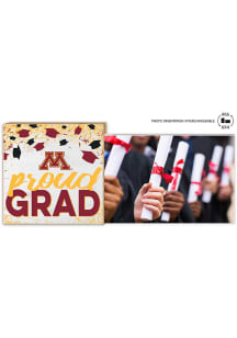 Minnesota Golden Gophers Proud Grad Floating Picture Frame - Red