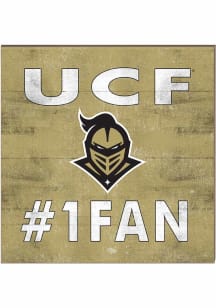 KH Sports Fan UCF Knights 10x10 #1 Fan Sign - Black