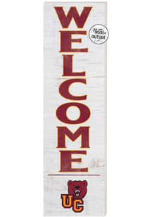 KH Sports Fan Ursinus Bears 10x35 Welcome Sign - White