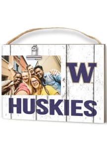 Washington Huskies Clip It Frame Picture Frame - Purple