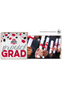 Ohio State Buckeyes Proud Grad Floating Picture Frame - Red