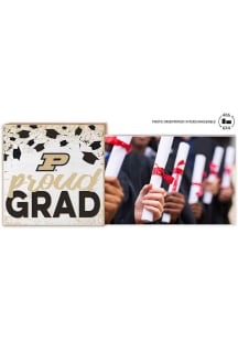 Purdue Boilermakers Proud Grad Floating Picture Frame - Gold