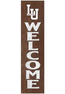 KH Sports Fan Lehigh University 11x46 Welcome Leaning Sign - Brown