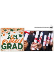 Florida A&M Rattlers Proud Grad Floating Picture Frame - Orange