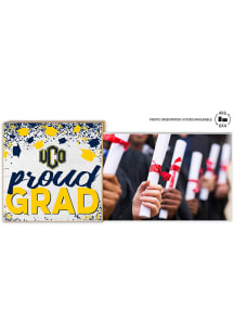 Central Oklahoma Bronchos Proud Grad Floating Picture Frame - Blue
