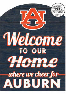 KH Sports Fan Auburn Tigers 16x22 Indoor Outdoor Marquee Sign - Orange